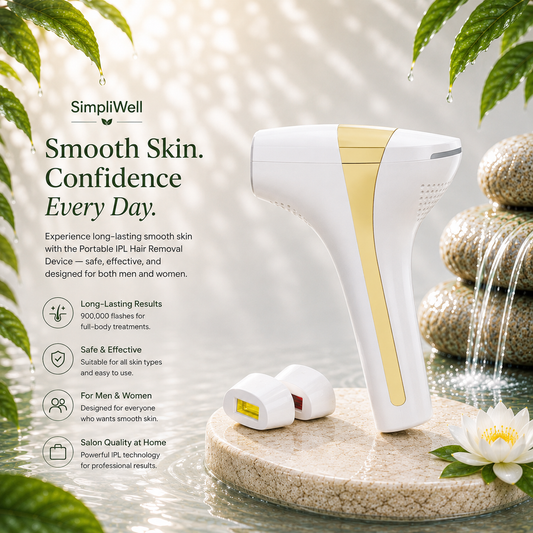 SmoothSkin Portable IPL Hair Removal Device