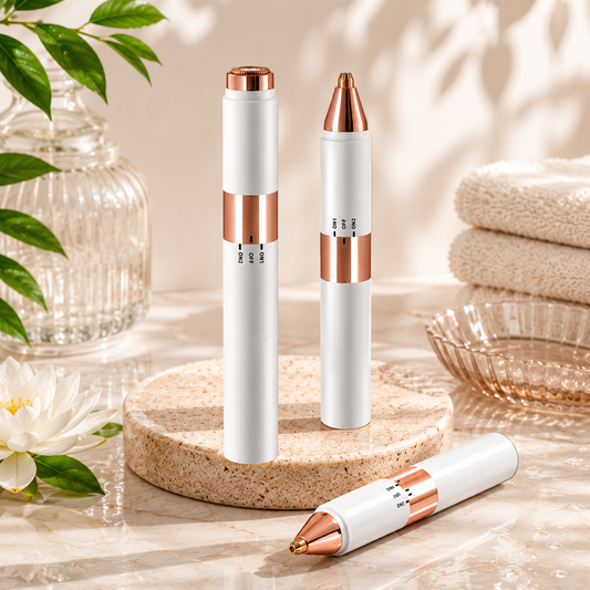 FlawlessTouch 2-in-1 Facial Hair Remover & Eyebrow Trimmer
